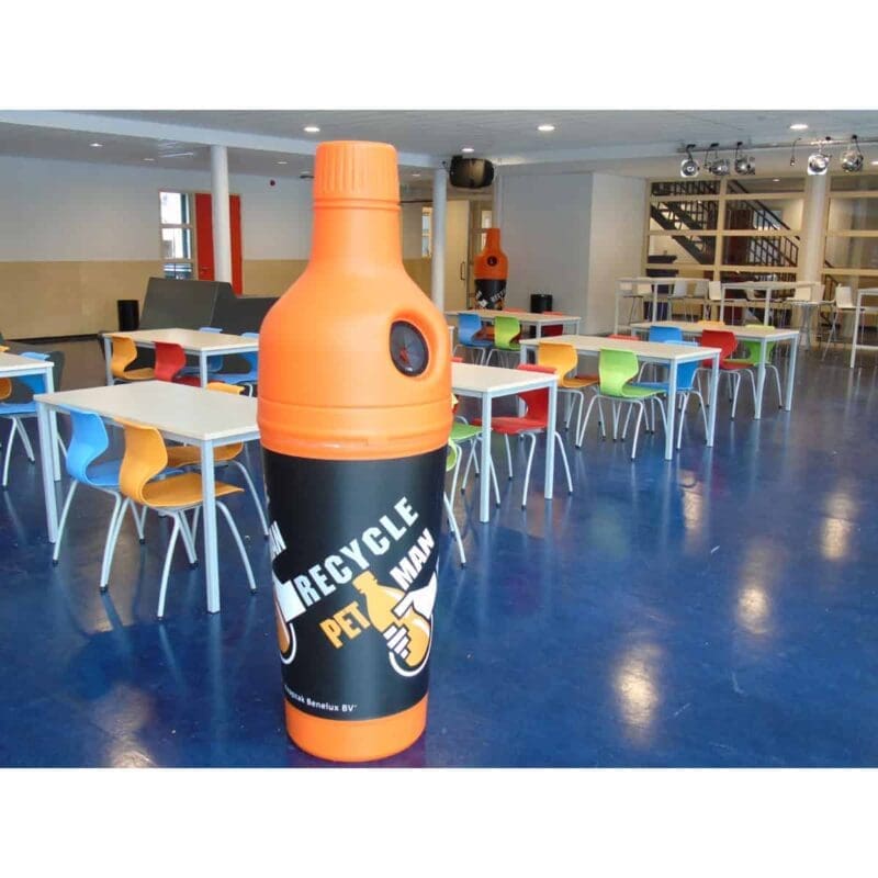 PETman 210 liter oranje - VB 716487 - Afbeelding 5