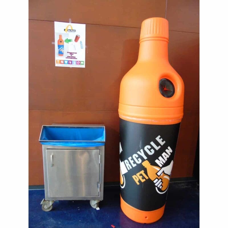 PETman 210 liter oranje - VB 716487 - Afbeelding 7