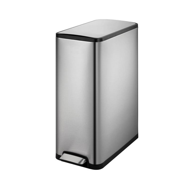 Ecoslim recycler pedaalemmer 20+20 liter mat RVS - VB 937640