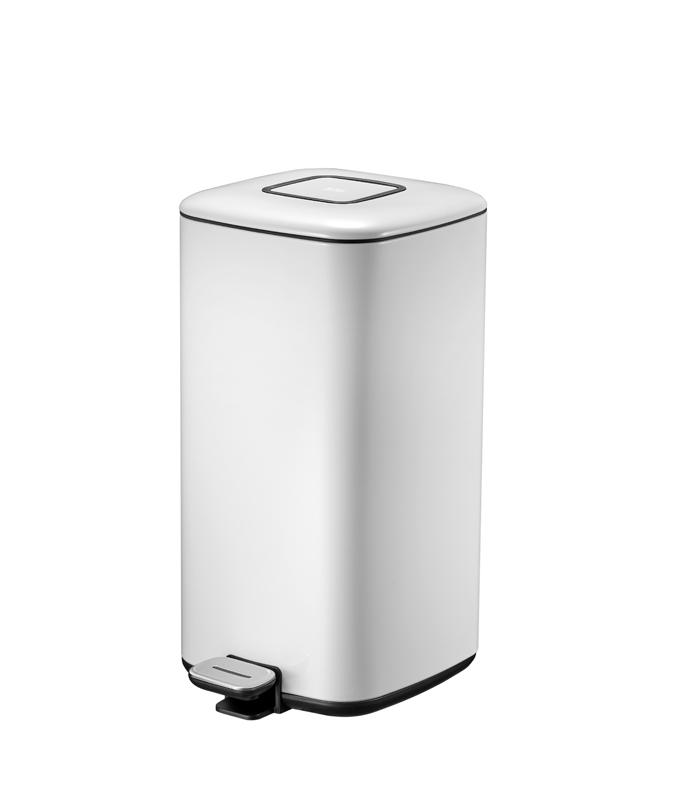 Regent pedaalemmer 20 liter wit - VB 928820