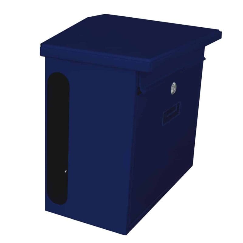 Wandbrievenbus Zamoran blauw - VB 716845 - Afbeelding 2
