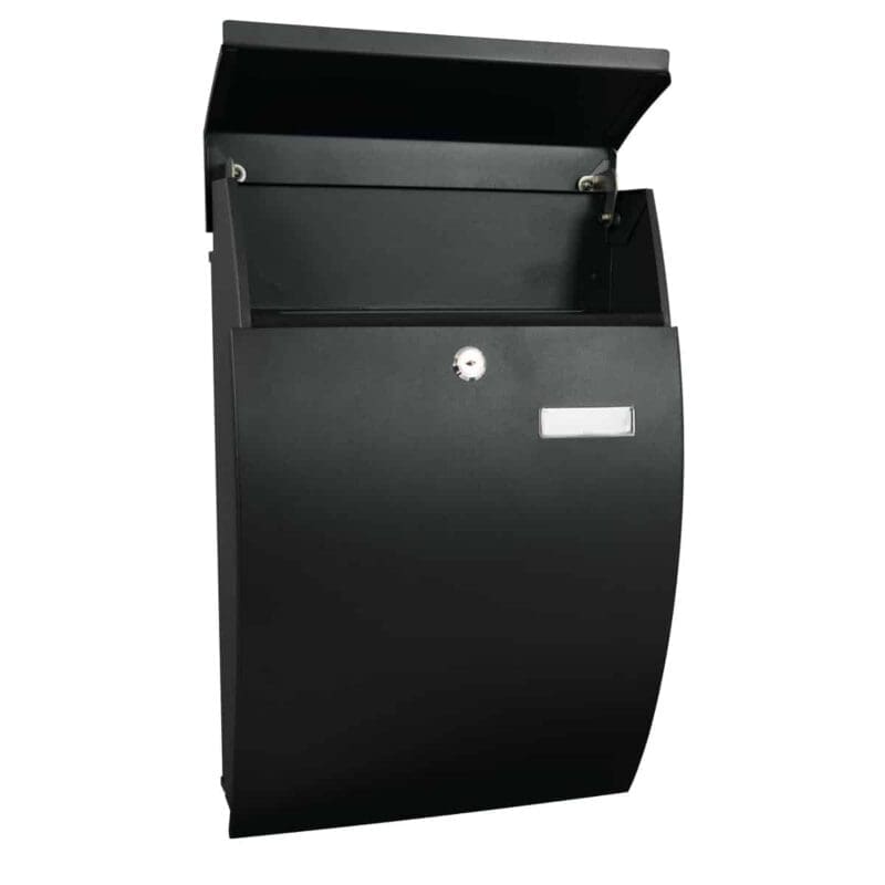 Wandbrievenbus Geronan mat zwart - VB 716890 - Afbeelding 2