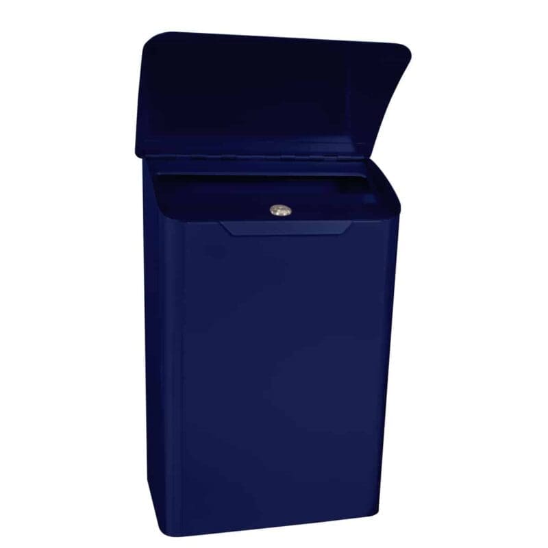 Wandbrievenbus Lugon blauw - VB 716920 - Afbeelding 2