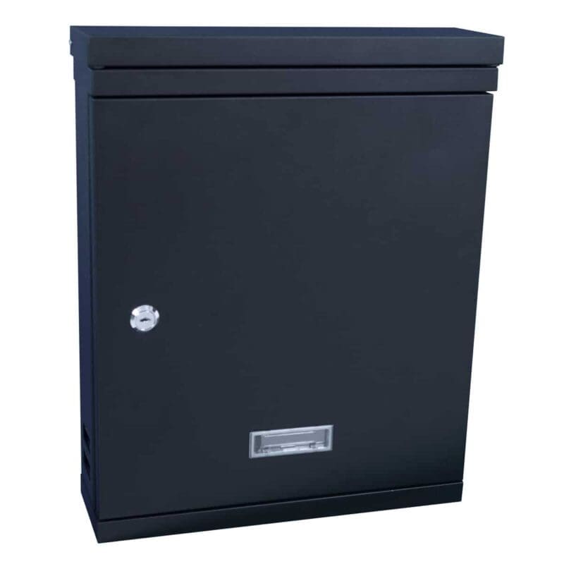 Wandbrievenbus Valencian mat zwart - VB 716975