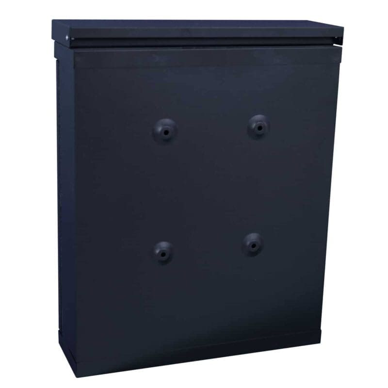 Wandbrievenbus Valencian mat zwart - VB 716975 - Afbeelding 4