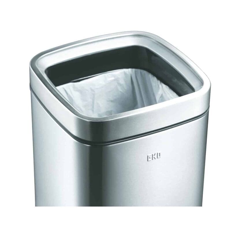 Laguna afvalbak Open Top 12 liter mat RVS - VB 908812 - Afbeelding 3