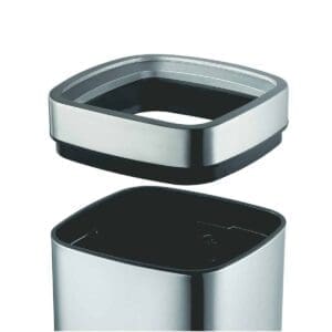 Laguna afvalbak Open Top 35 liter mat RVS - VB 908835 - Afbeelding 4