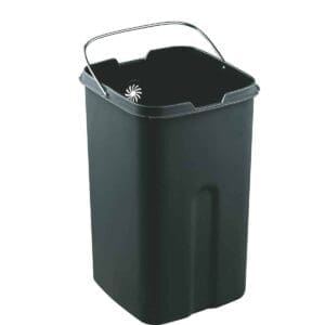 Laguna afvalbak Open Top 35 liter mat RVS - VB 908835 - Afbeelding 5