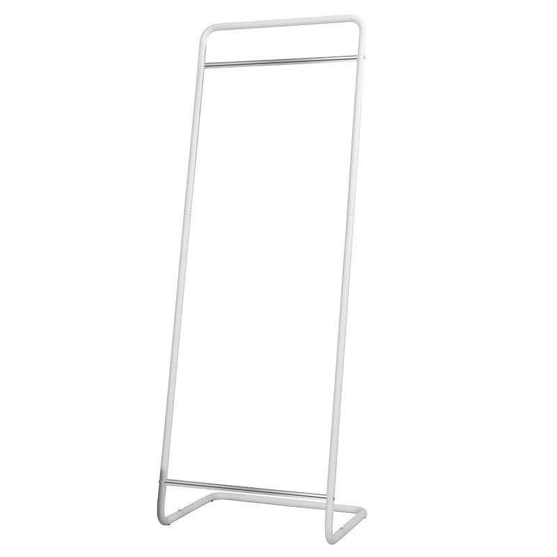 Kledingrek Frame wit, verchroomd - VB 717989