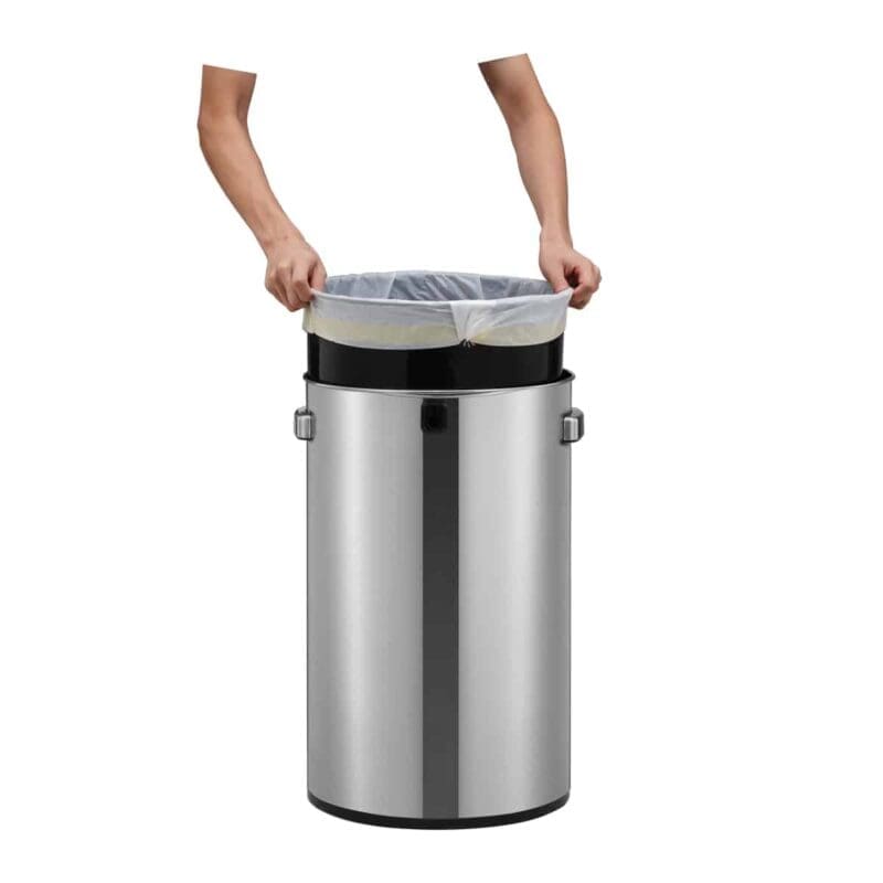 Urban Bin 60 liter mat RVS - VB 905560 - Afbeelding 3