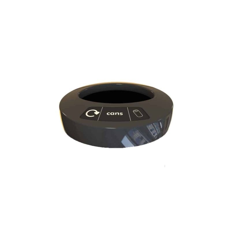 Deksel EcoAce, aluminium cans grijs - VB 719310