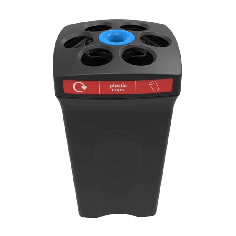 EnvirocupXL plastic cups zwart, rood - VB 719389 - Afbeelding 2