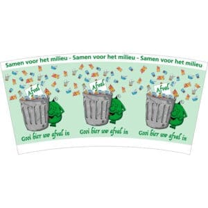 Wikkel Trashman wit - VB 719617 - Afbeelding 2