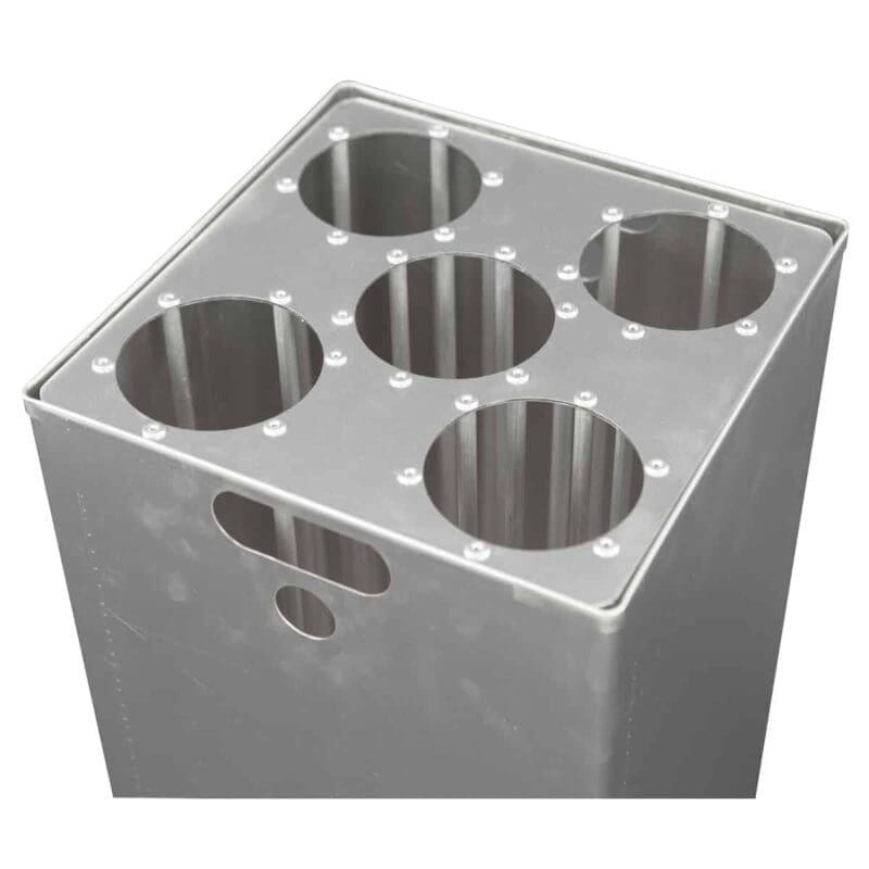 Binnenbak met bekerinzet Carro 55 liter aluminium - VB 719761 - Afbeelding 2