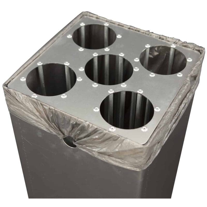 Binnenbak met bekerinzet Carro 55 liter aluminium - VB 719761 - Afbeelding 3