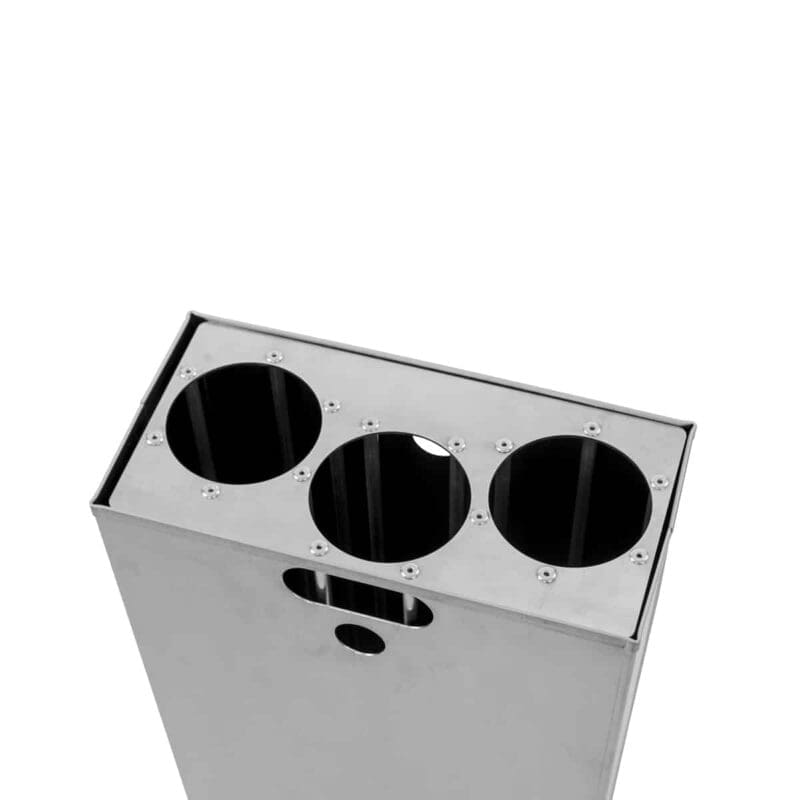 Halve binnenbak met bekerinzet Carro 55 liter aluminium - VB 719785 - Afbeelding 2