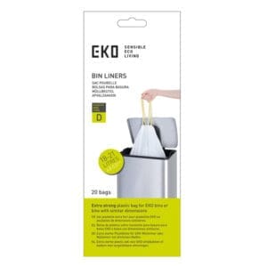 Afvalzakken 18-21 liter (D) wit - VB 337047