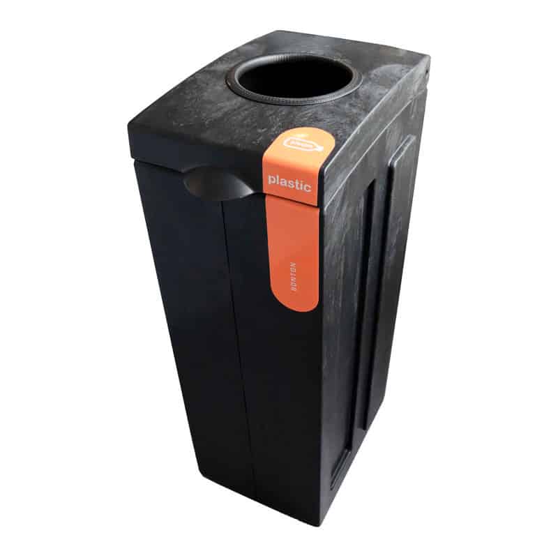 Original PMD met open deksel 70 liter grijs - VB 012107