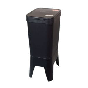 Circubin 20+20 liter met deksel antraciet - VB 012725