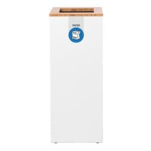 Paxa Large 65 liter "Paper" wit, bamboe, blauw - VB 730933