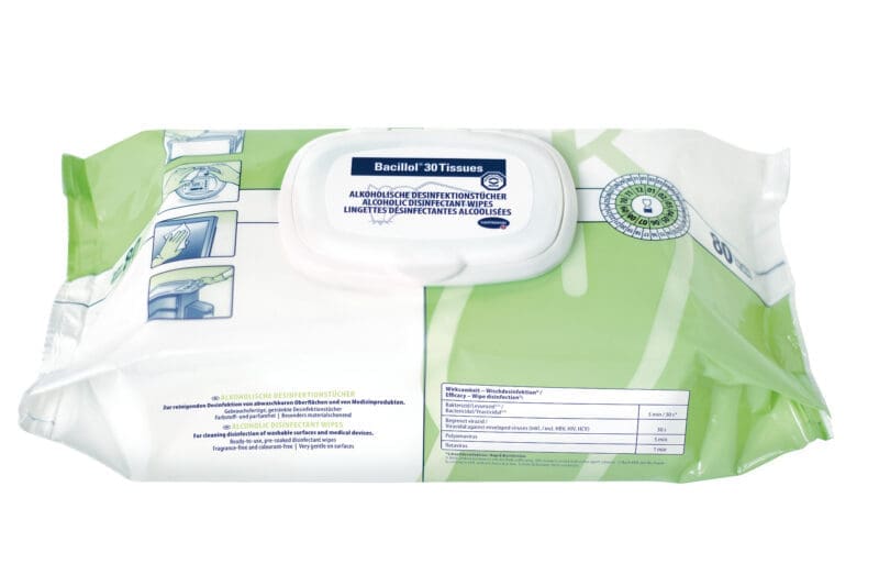 Hartmann Bacillol® 30 Tissues 80 wipes in een pak - 9814340