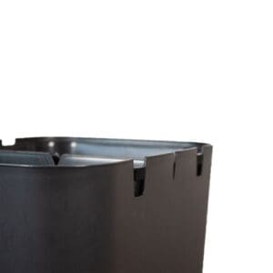 Circubin 20+20 liter met deksel antraciet - VB 012725 - Afbeelding 4
