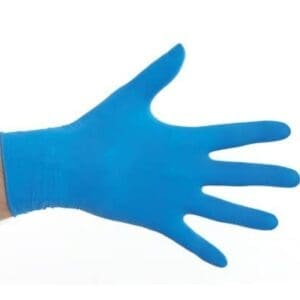 Handschoenen Premium latex poedervrij Small 6,5gr. blauw - 10x100/ds- 210303S1