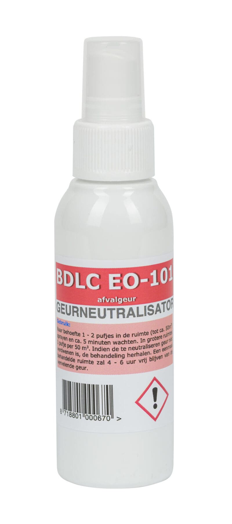 ScentSpray® BDLC EO-101 sprayflacon 100 ml | Afvalgeur - 6050110501