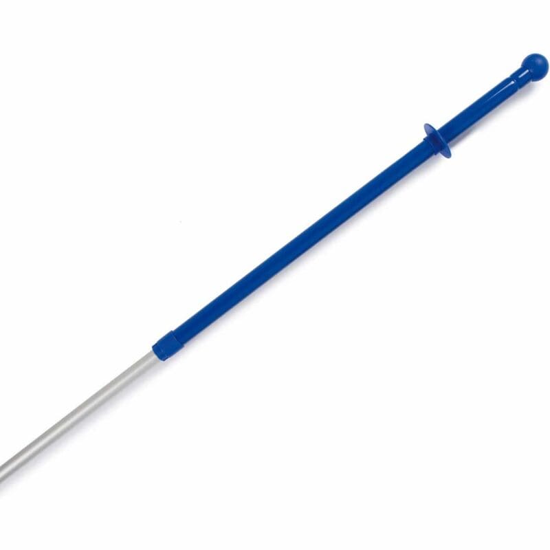 Ergonomische telescoopsteel van aluminium met draaibare kop 90-160cm - 3030700