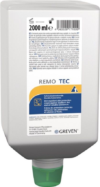 Greven Remo Tec Huidbescherming Plakkerig Vuil 2000ml - 13402002  13402002