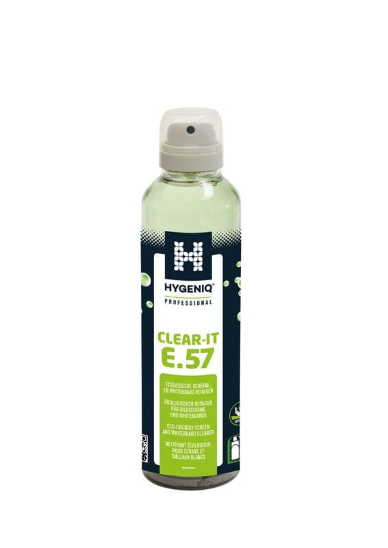 Hygeniq Scherm- en whiteboard reiniger ECO E.57 Clear-It evospray 185ml - E130857
