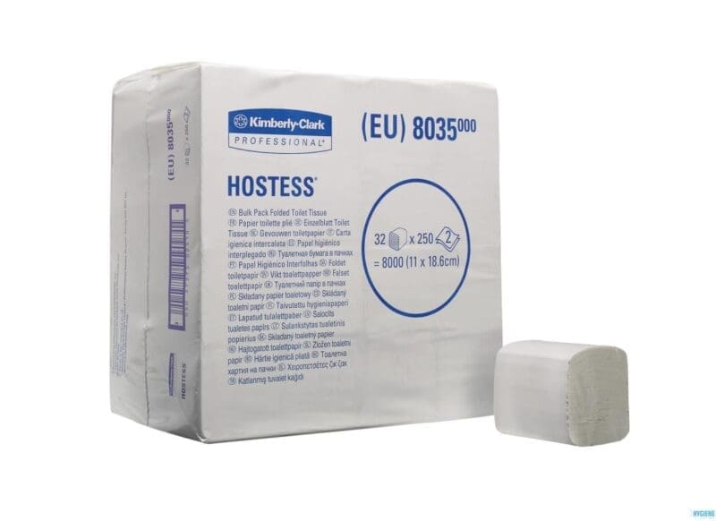 Hostess Toilettissue 32x250 - 8035