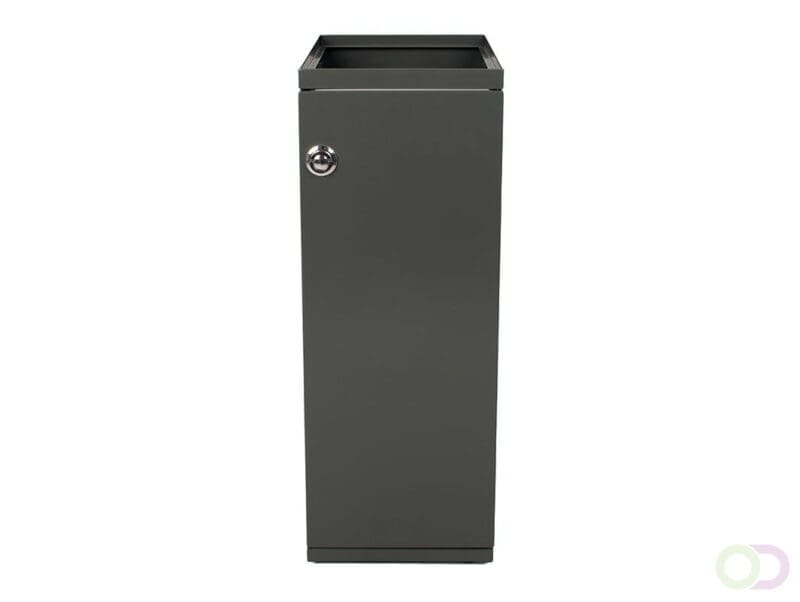 Modulaire Afvalbak met Deur en Zakhouder 55 liter grijs - VB 946760 - Afbeelding 5