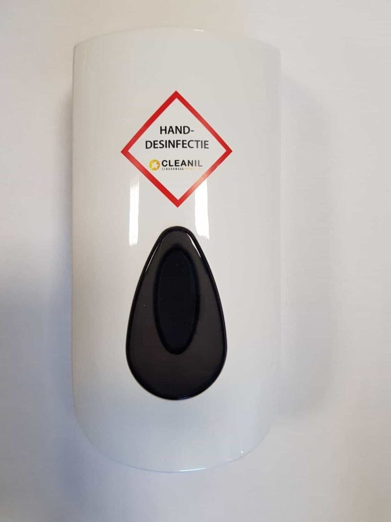 Navulbare zeepdispenser voor desinfectiegel en normale handzeepzeep 900ml - 434546