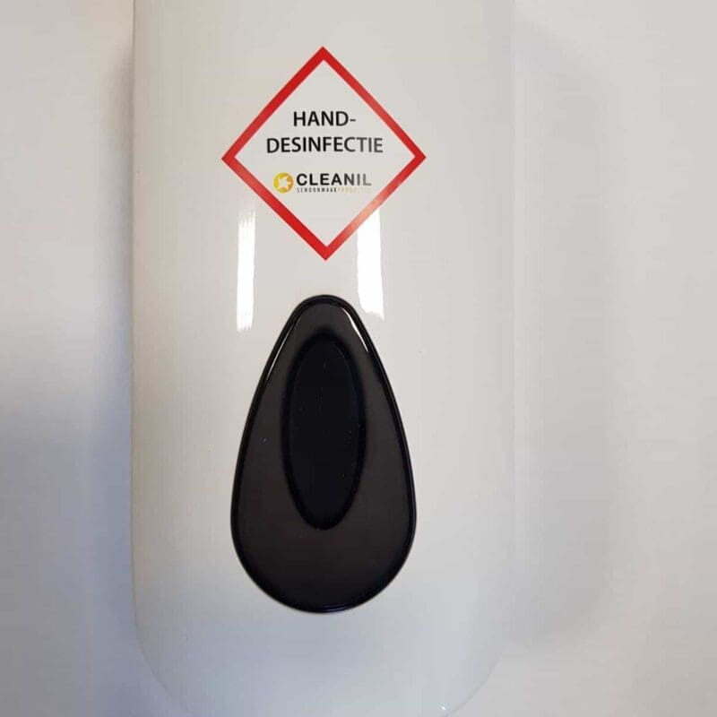Navulbare zeepdispenser voor desinfectiegel en normale handzeepzeep 900ml - 434546