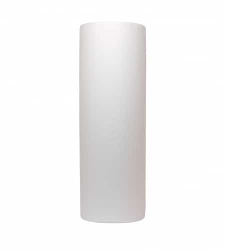 Onderzoek tafelpapier 2-laags cellulose 100mx40cm wit geperforeerd - 138042