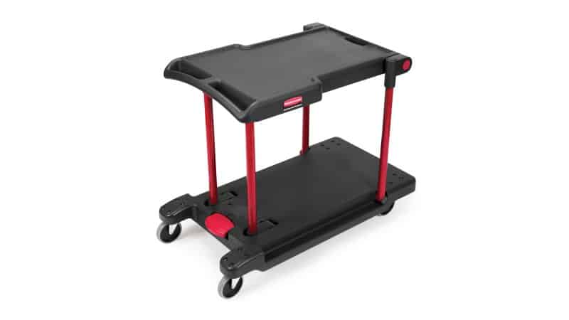 Multifunctionele Servicewagen zwart, rood - VB 004300