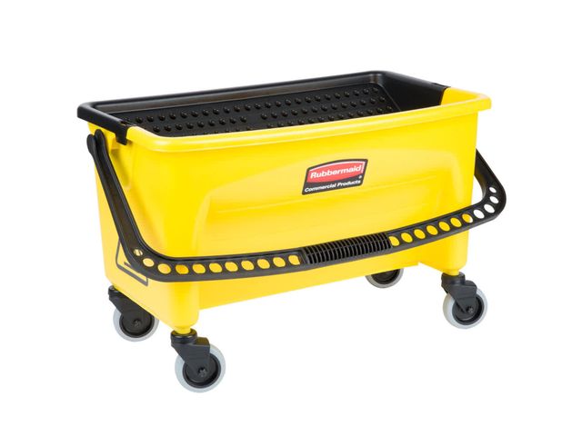 Hygen microvezel laademmer met perswringer geel - VB 000900