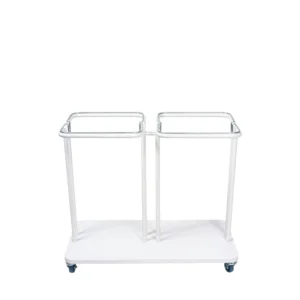 Afvalbak Combo 2x40 liter wit - VB 492051 - Afbeelding 2