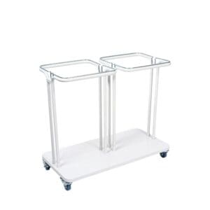 Afvalbak Combo 2x40 liter wit - VB 492051