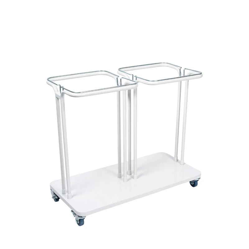 Afvalbak Combo 2x40 liter wit - VB 492051