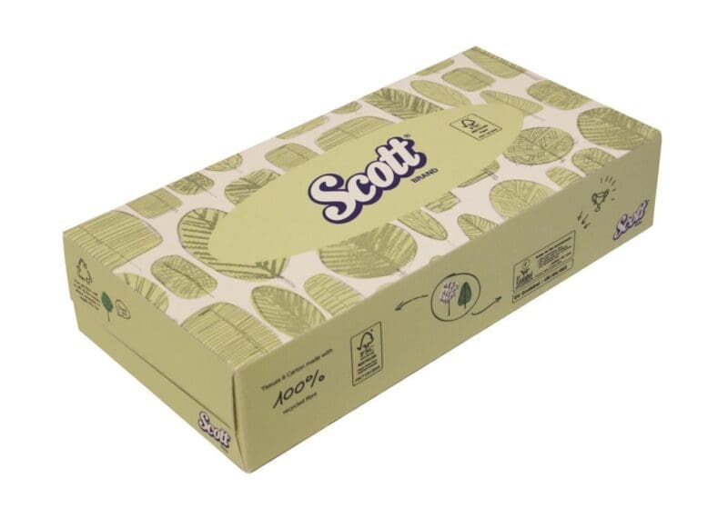 Scott Facial Tissue 2-laags -   8837