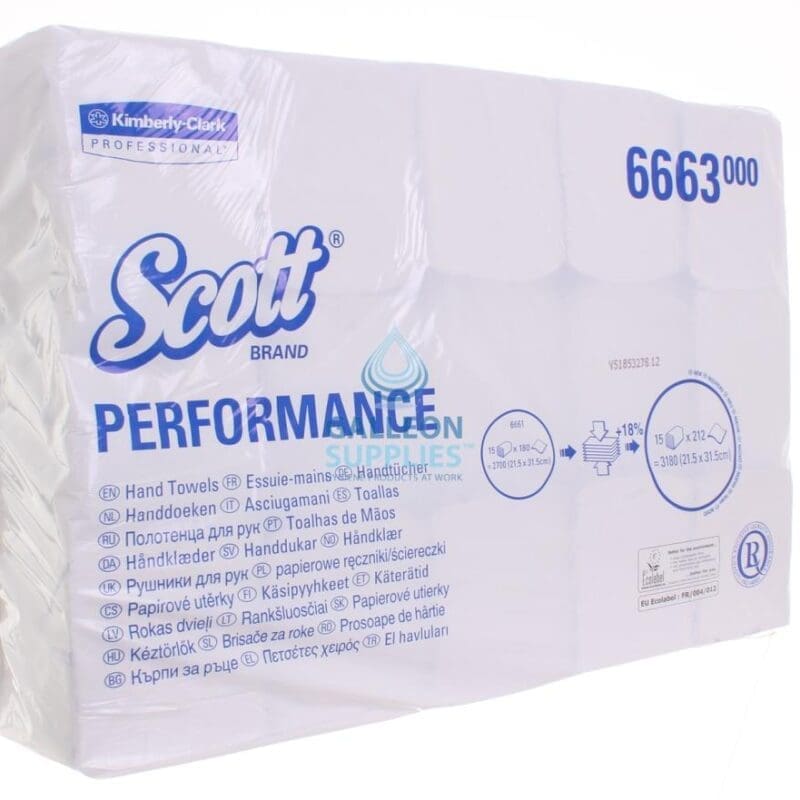 Scott Performance Handdoek i-vouw -   6663