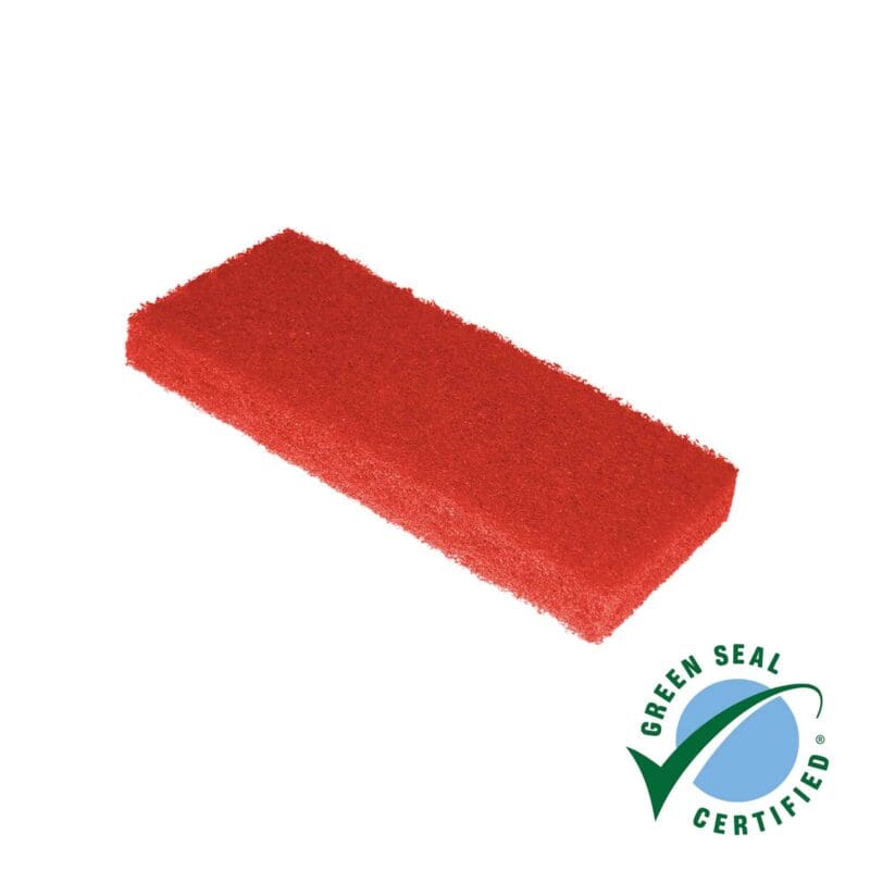 Scrubba handpad, rood 9,5x15cm - 20002098