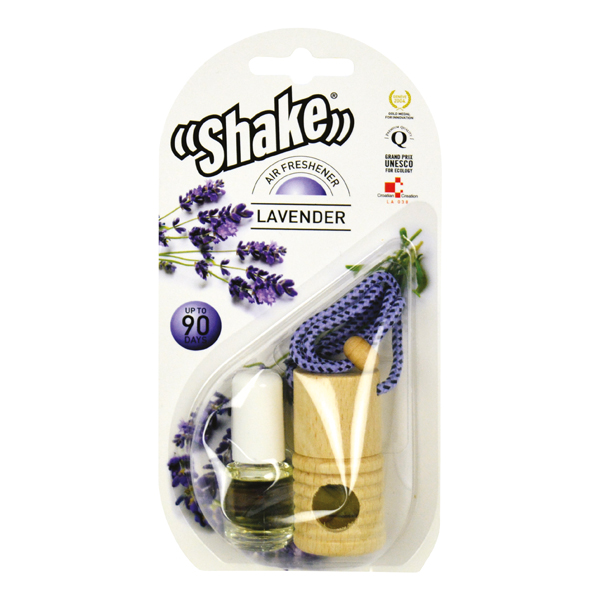 Shake luchtverfrisser + navulling Lavender 2x4