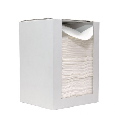 Euro soft-tex disposable papieren doek in dispenserdoos - 64793