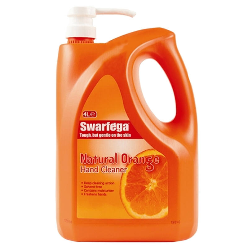 SCJ Swarfega Orange Pump Pack 4x4L/ds - SOR4LMP