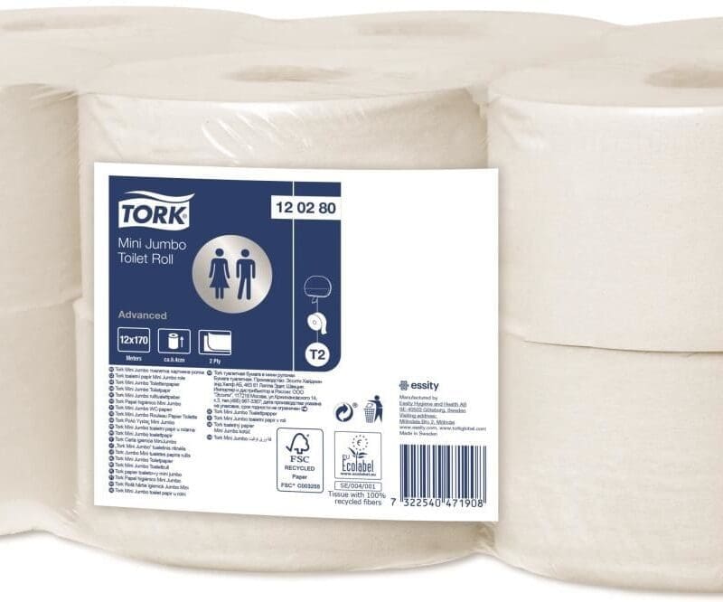 Tork Advanced Toiletpapier Mini Jumbo - 120280