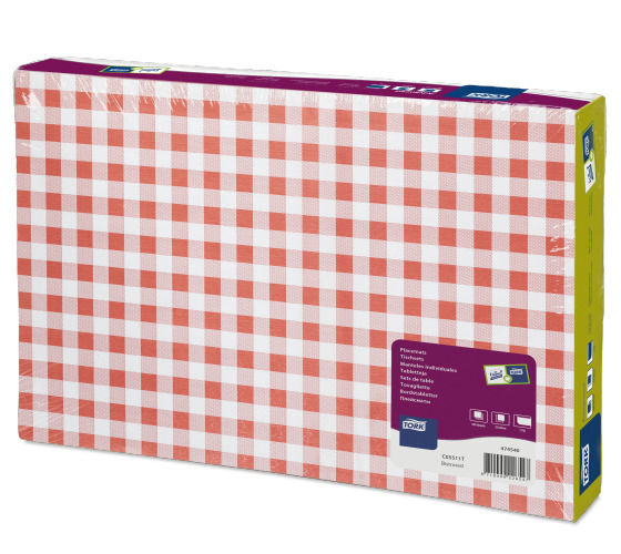 Tork Placemat Bistrorood - 474540