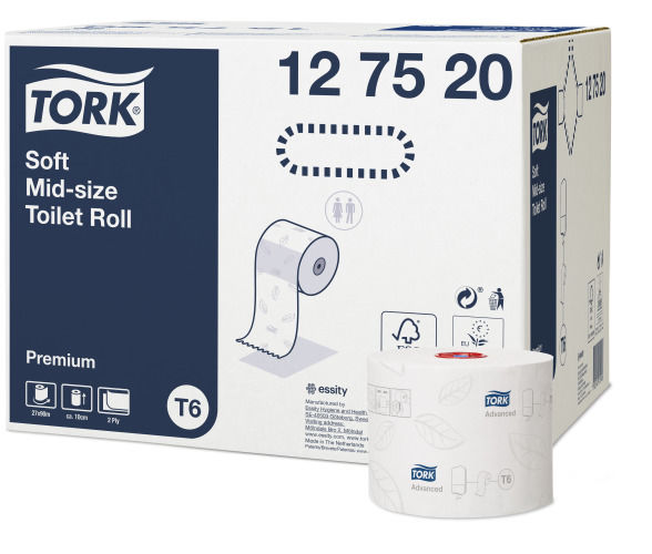 Tork Premium Toiletpapier Compact 2-lgs - 127520